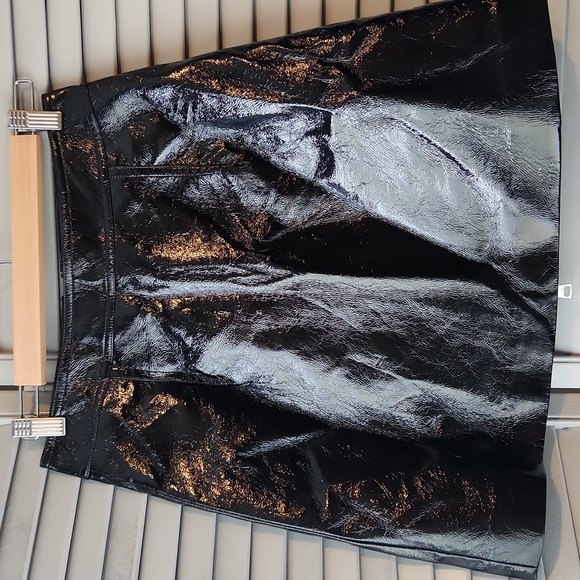 Ronny Kobo Mini Skirt Faux Leather - Picture 4 of 10